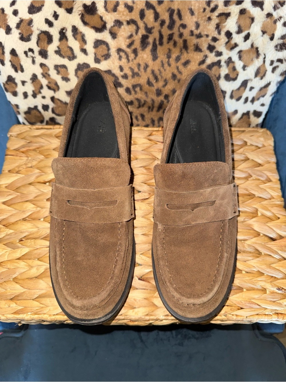 ZARA Suede Loafers – Size 39 / US 8 (Gently Worn Once)